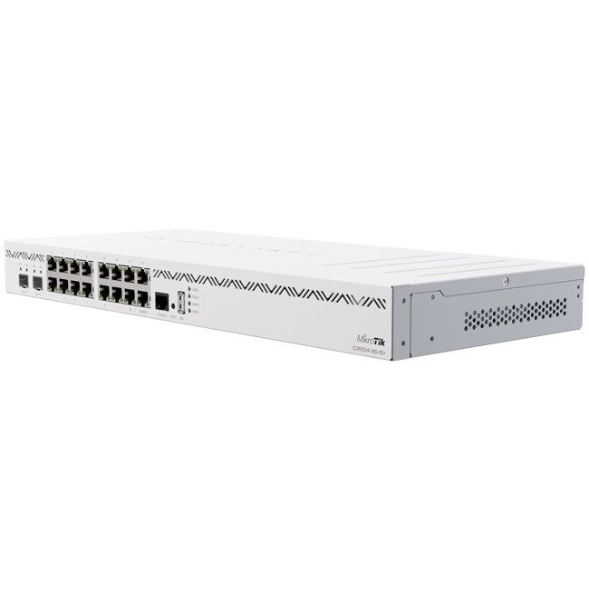 روتر +MikroTik CCR2004-16G-2S